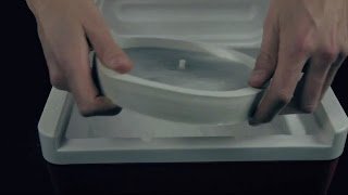 Step 2: 6時間以上冷凍庫に入れておく