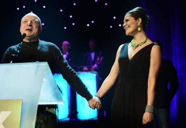 Crown Princess Victoria of Sweden at the QX GayGala