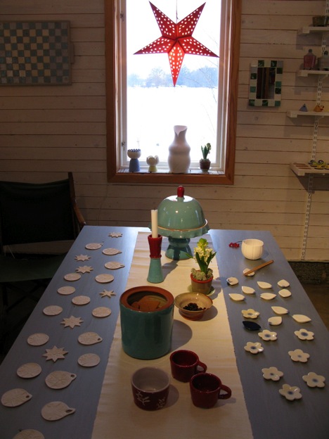 デンマークワーキングホリデー中に行ったスウェーデンでの陶芸作品展示